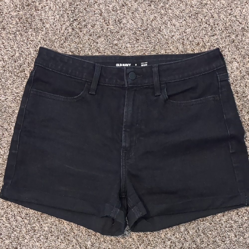 Old Navy Women's Black Denim Shorts
